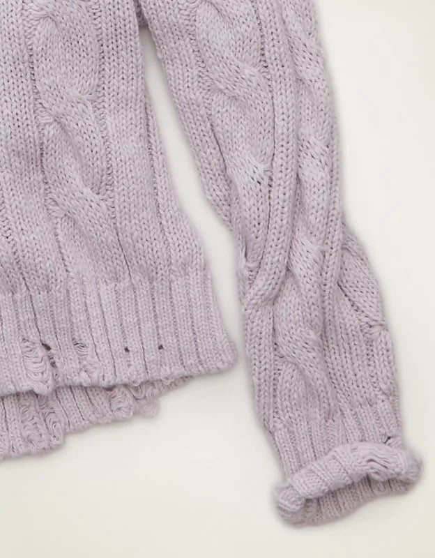 AE Cable Knit Sweater