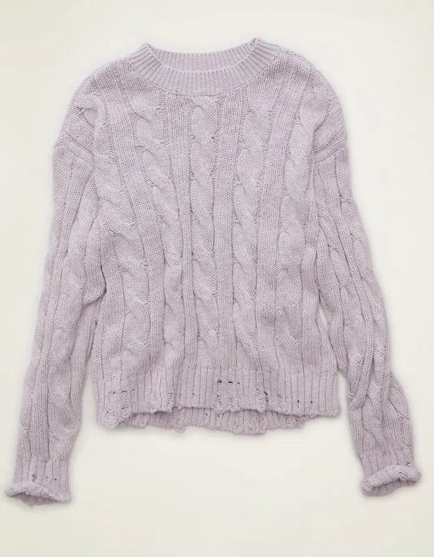 AE Cable Knit Sweater