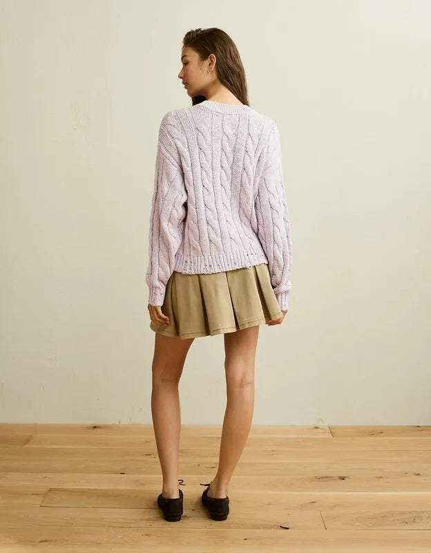 AE Cable Knit Sweater