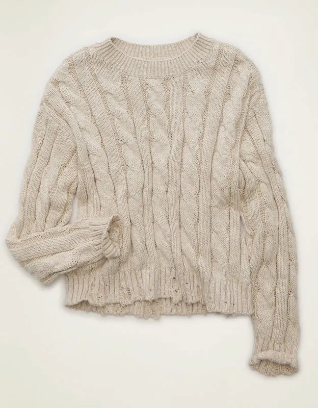 AE Cable Knit Sweater