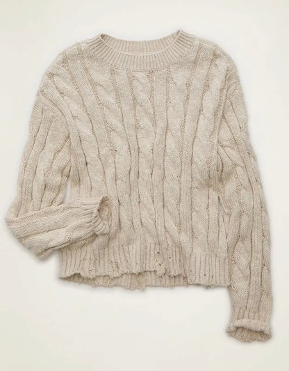 AE Cable Knit Sweater