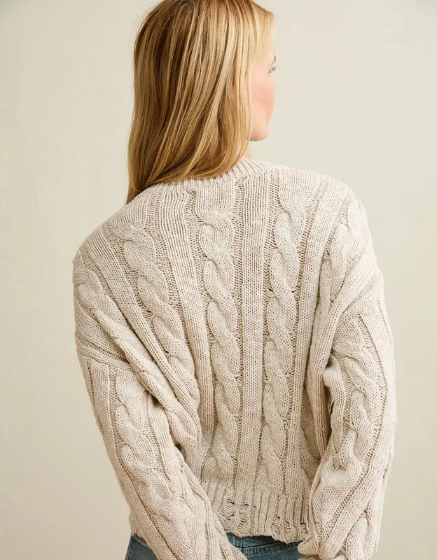 AE Cable Knit Sweater
