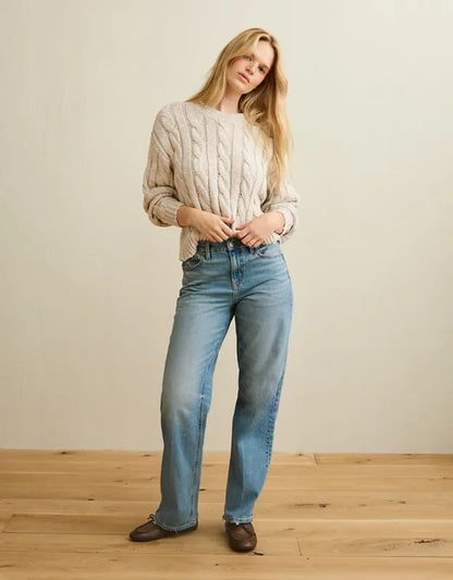 AE Cable Knit Sweater
