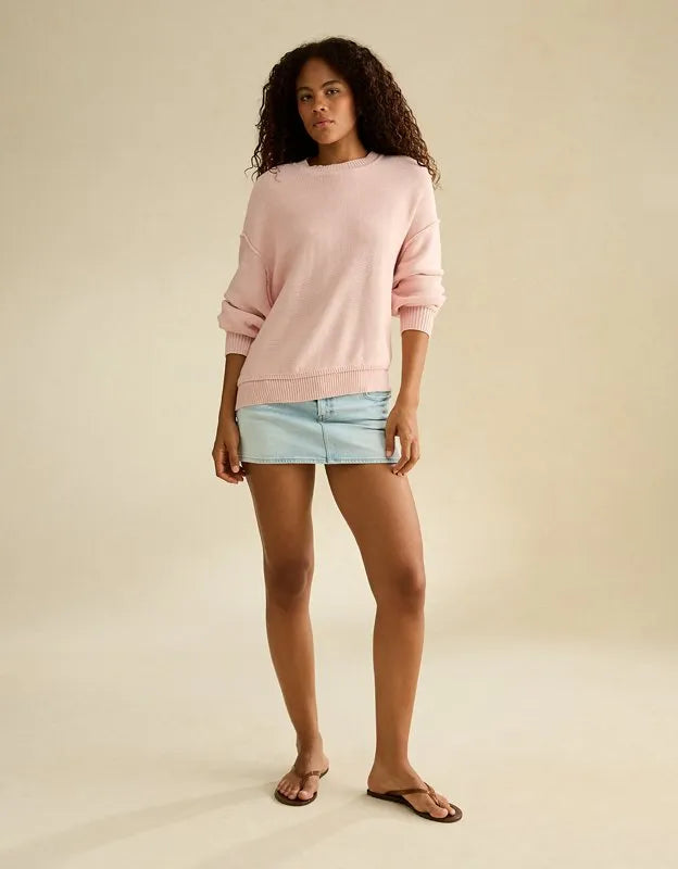 AE Oversized Crew Neck Sweater