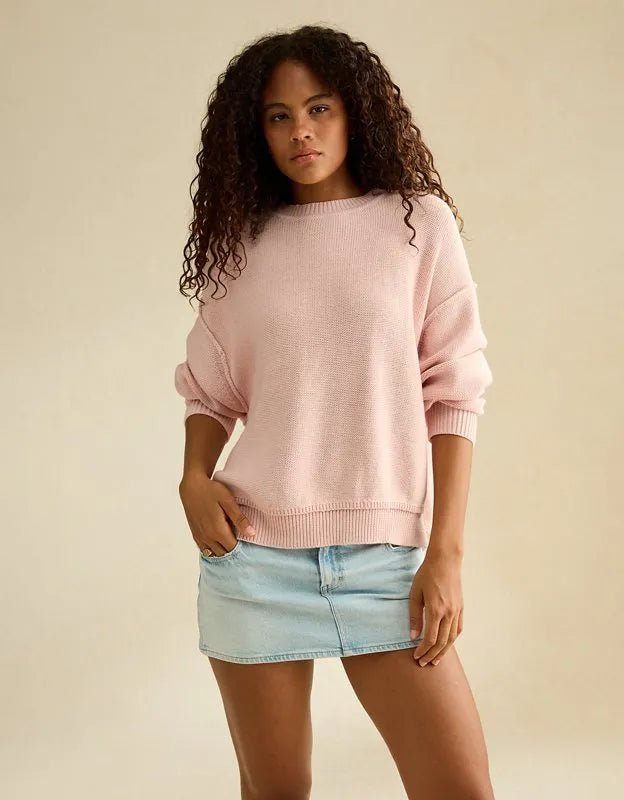 AE Oversized Crew Neck Sweater