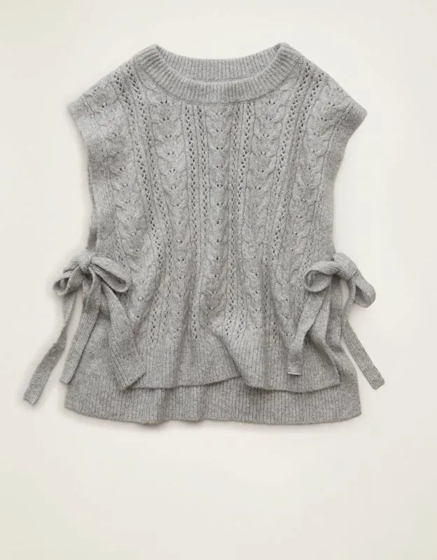 AE Whoa So Soft Cable Knit Vest
