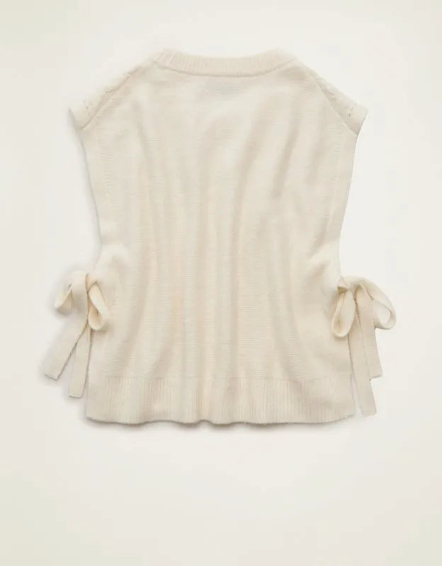 AE Whoa So Soft Cable Knit Vest