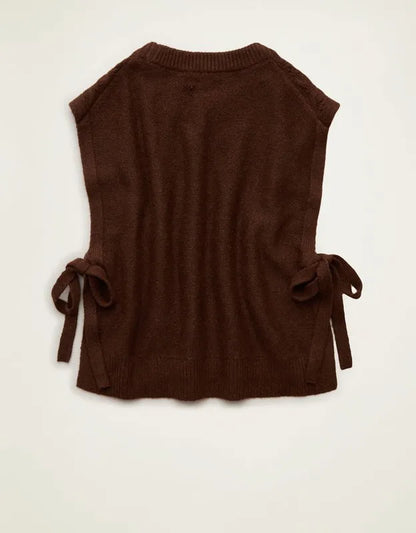 AE Whoa So Soft Cable Knit Vest