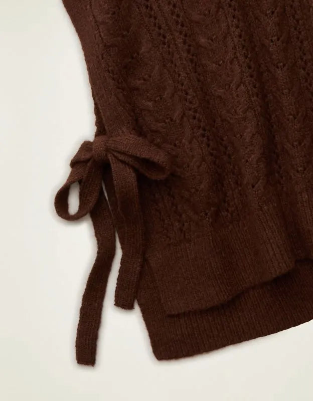 AE Whoa So Soft Cable Knit Vest