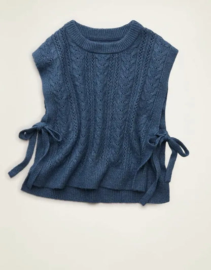 AE Whoa So Soft Cable Knit Vest