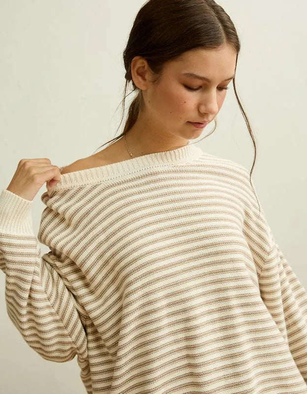 AE Oversized Crew Neck Sweater