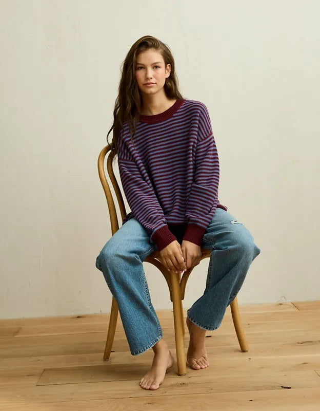 AE Oversized Crew Neck Sweater
