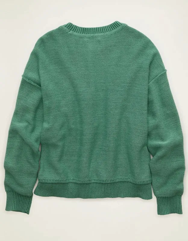 AE Oversized Crew Neck Sweater