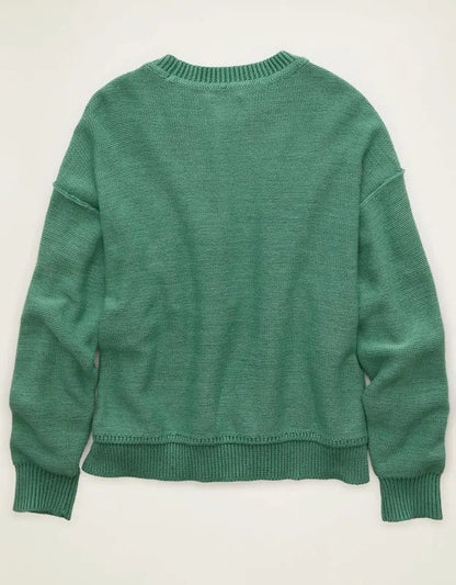 AE Oversized Crew Neck Sweater