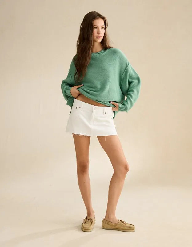 AE Oversized Crew Neck Sweater