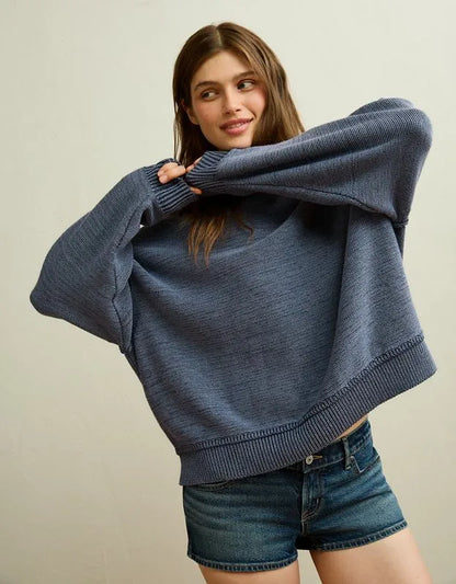 AE Oversized Crew Neck Sweater