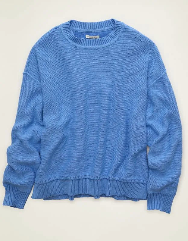 AE Oversized Crew Neck Sweater