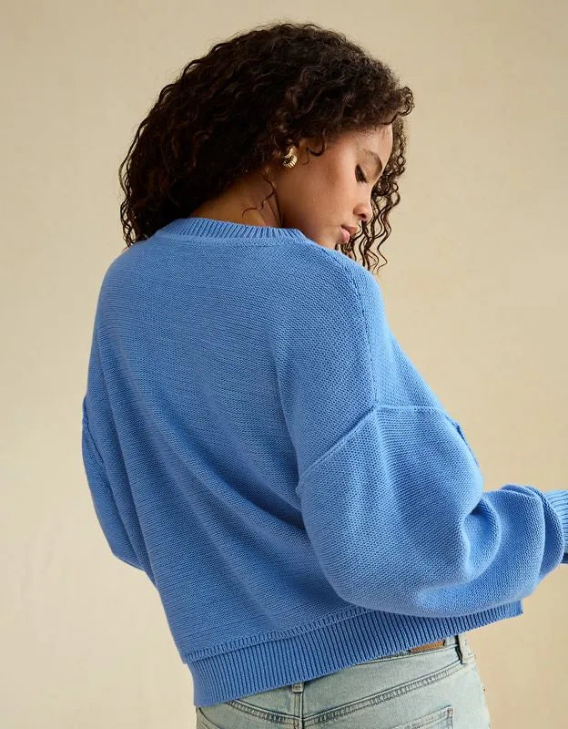 AE Oversized Crew Neck Sweater