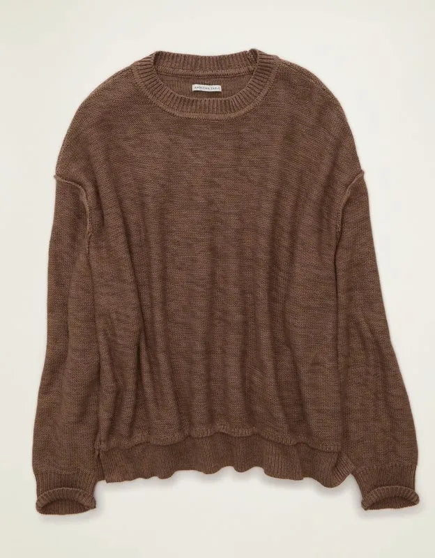 AE Oversized Crew Neck Sweater