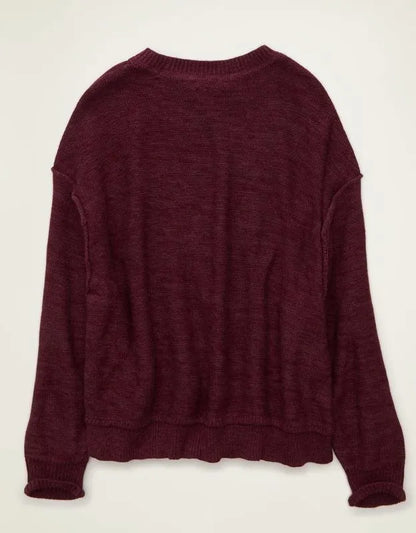 AE Oversized Crew Neck Sweater