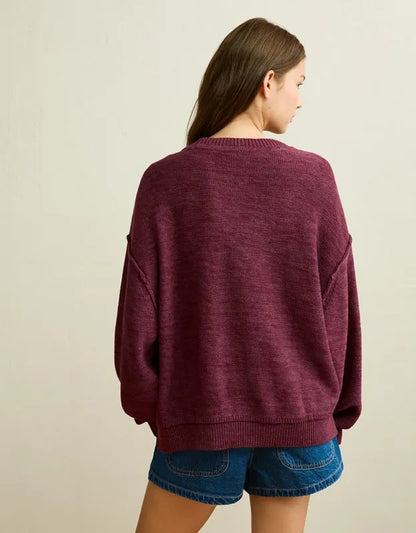 AE Oversized Crew Neck Sweater