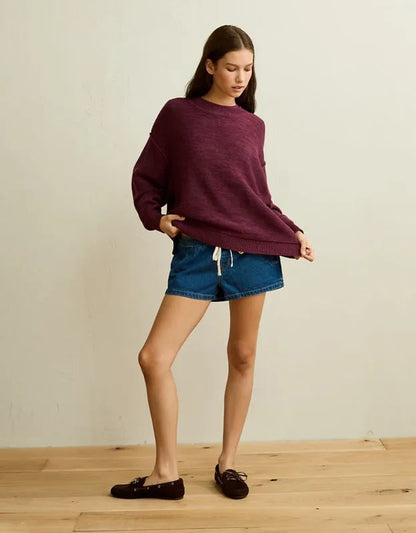AE Oversized Crew Neck Sweater
