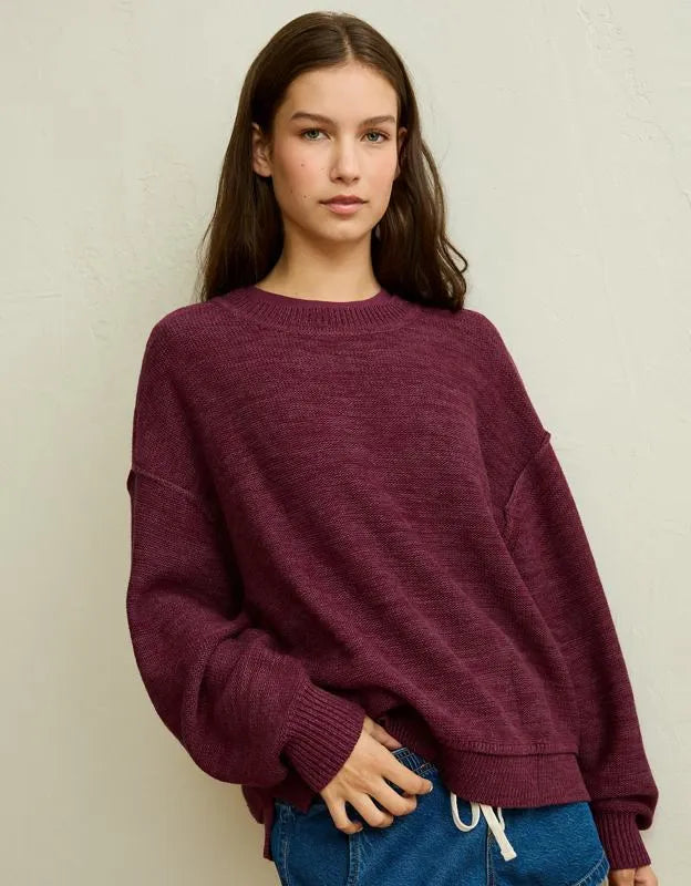 AE Oversized Crew Neck Sweater