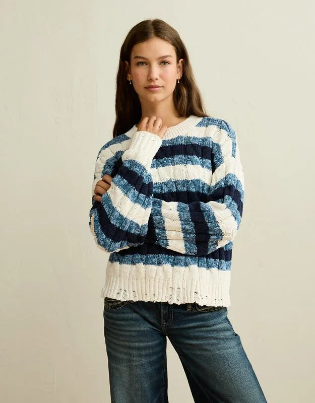 AE Cable Knit Sweater
