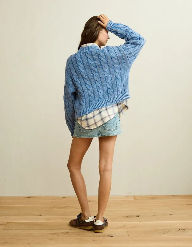 AE Cable Knit Sweater