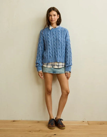 AE Cable Knit Sweater