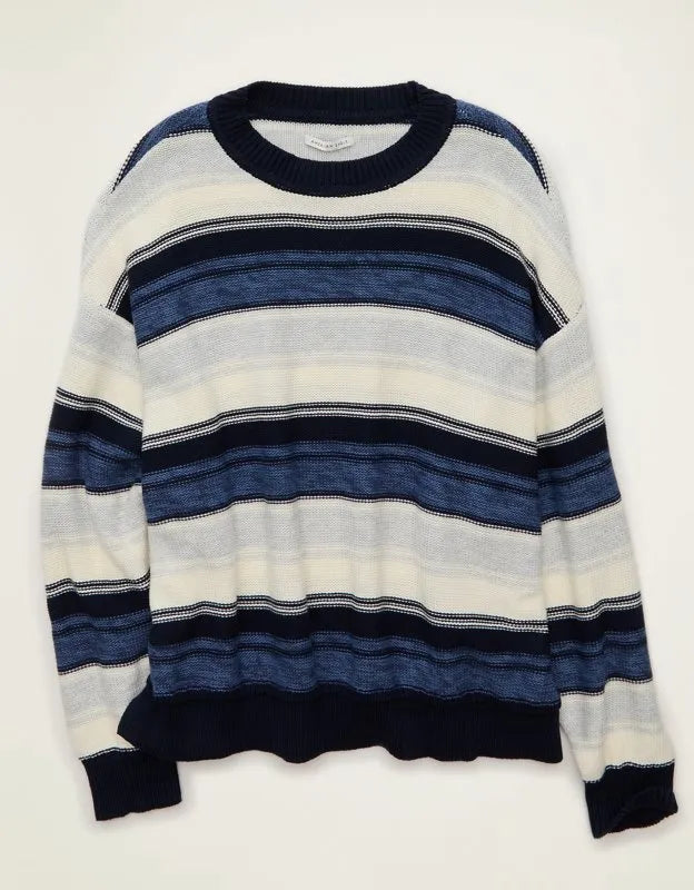 AE Oversized Crew Neck Sweater