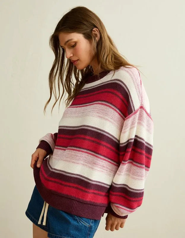 AE Oversized Crew Neck Sweater