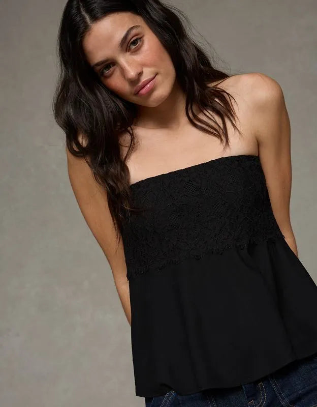 AE Lace Tube Top
