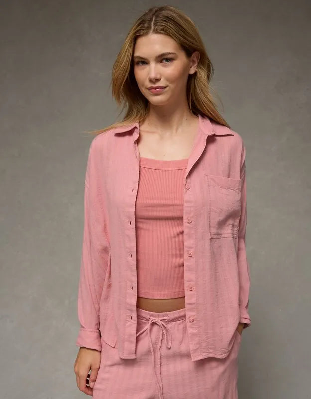 AE Perfect Button-Up Shirt
