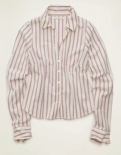 AE Fitted Button-Up Shirt