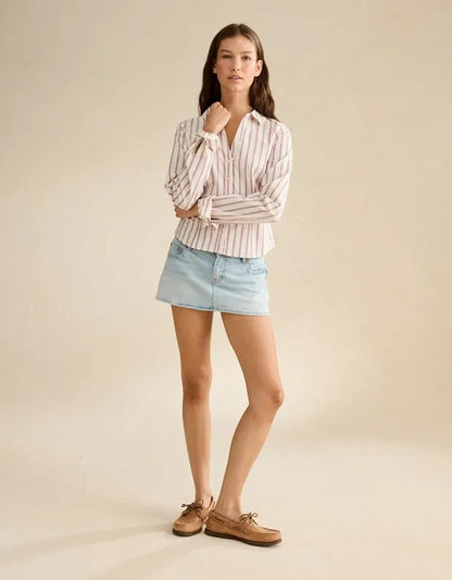 AE Fitted Button-Up Shirt