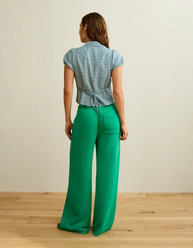 AE Short-Sleeve Button-Up Shirt