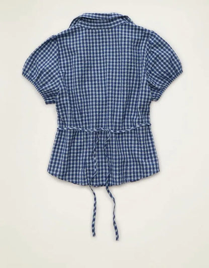 AE Short-Sleeve Button-Up Shirt