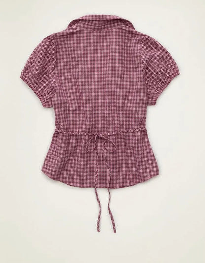 AE Short-Sleeve Button-Up Shirt