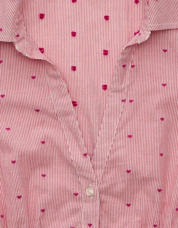 AE Short-Sleeve Button-Up Shirt