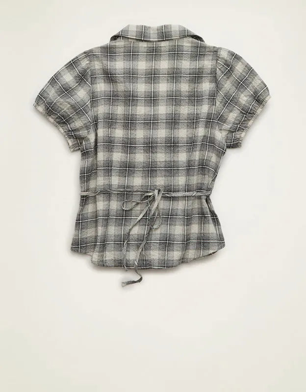AE Short-Sleeve Button-Up Shirt