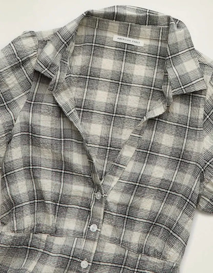 AE Short-Sleeve Button-Up Shirt