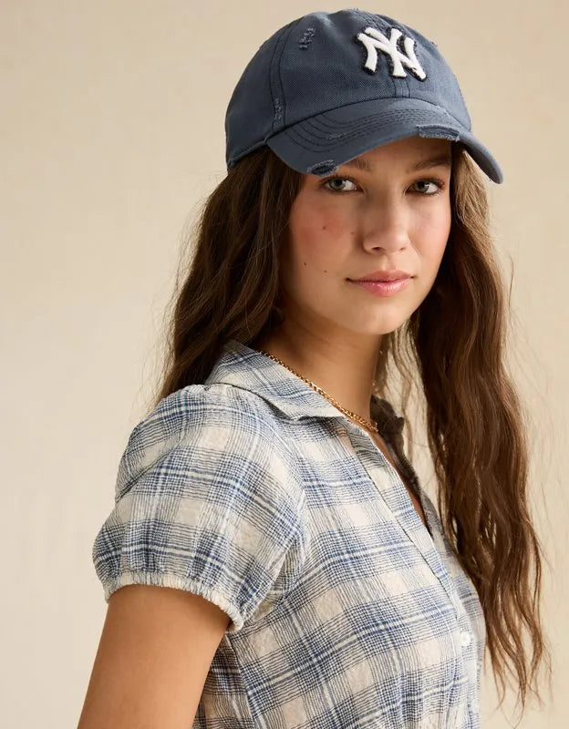 AE Short-Sleeve Button-Up Shirt