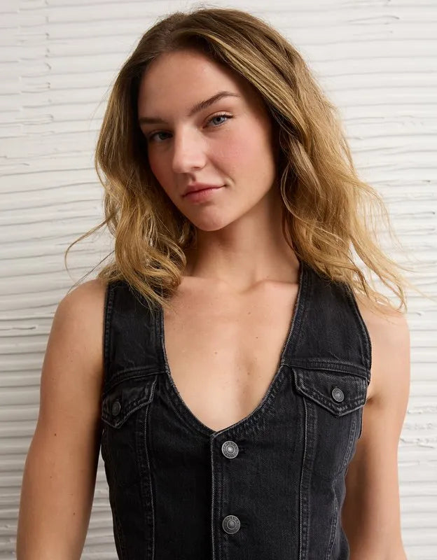 AE Denim Vest