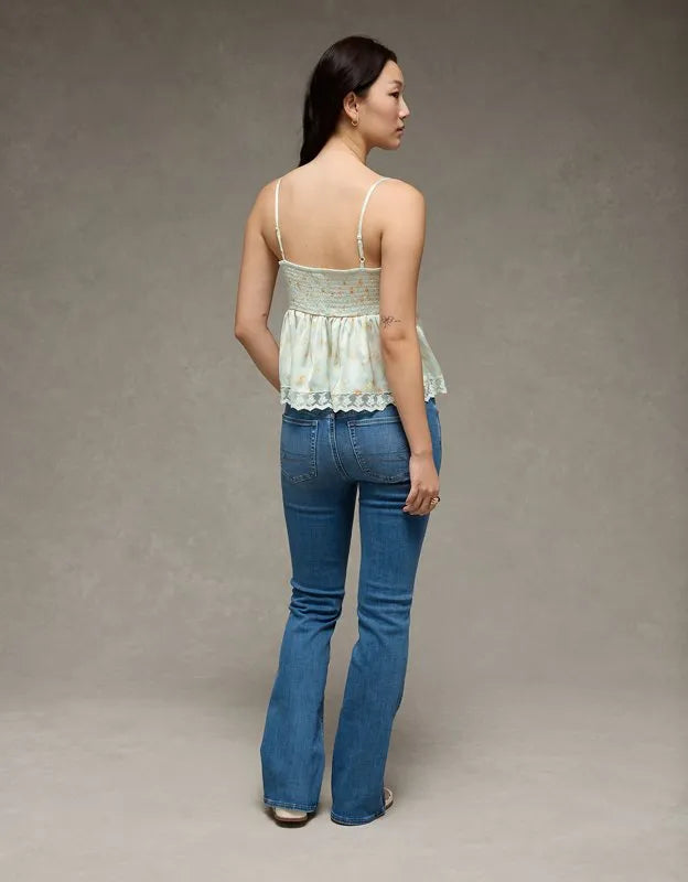 AE Tiered Ruffle Tank Top
