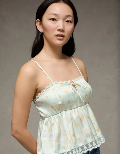 AE Tiered Ruffle Tank Top