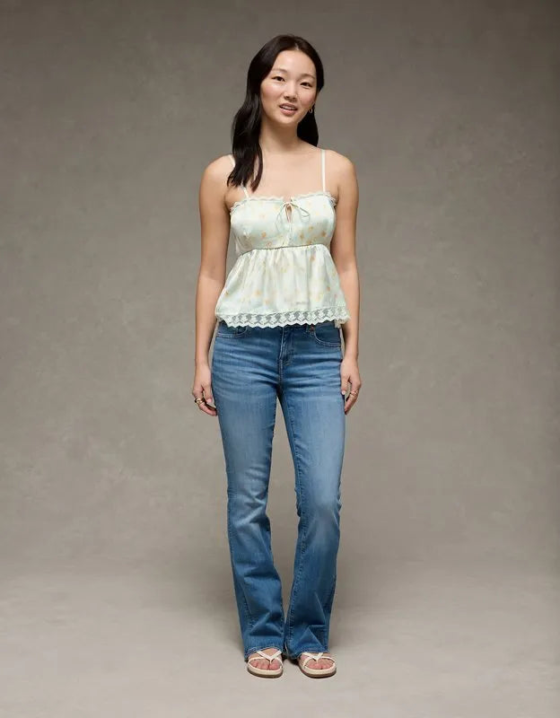 AE Tiered Ruffle Tank Top