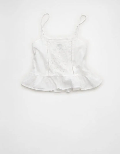 AE Embroidered Lace Cami