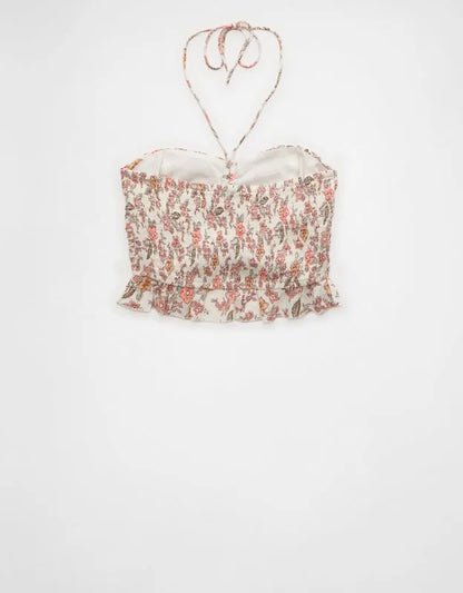 AE Cropped Ruched Cami