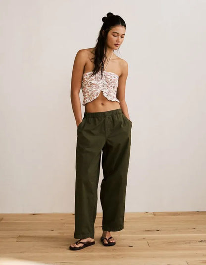 AE Cropped Ruched Cami